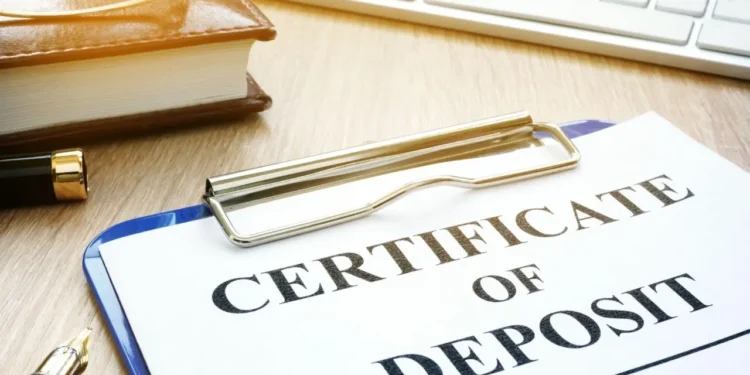 What is a certificate of deposit (CD)